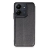 Xiaomi Redmi 13c Kılıf Flip Cover - Siyah