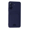 Xiaomi Redmi 13c Kılıf Kelvin Kartvizitli Silikon - Lacivert