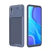 Xiaomi Redmi 9a Kılıf Auto Focus Karbon Kapak - Lacivert