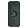 Xiaomi Redmi 9a Kılıf Montreal Yüzüklü Silikon Kapak - Yeşil