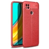 Xiaomi Redmi 9c Kılıf Auto Focus Kapak - Kırmızı