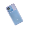 Xiaomi Redmi 9c Kılıf Palm Buzlu Kamera Sürgülü Silikon - Lila
