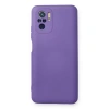 Xiaomi Redmi Note 10 Kılıf Nano İçi Kadife Silikon - Mor