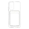 Xiaomi Redmi Note 11 Kılıf Kart Şeffaf Silikon - Şeffaf
