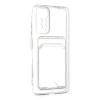 Xiaomi Redmi Note 11 Kılıf Kart Şeffaf Silikon - Şeffaf