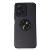 Xiaomi Redmi Note 12 4g Kılıf Montreal Yüzüklü Silikon Kapak - Siyah
