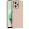 Xiaomi Redmi Note 12 Pro 5g Kılıf Nano İçi Kadife Silikon - Pudra