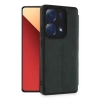 Xiaomi Redmi Note 13 Pro 4g Kılıf Flip Cover - Koyu Yeşil
