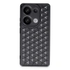 Xiaomi Redmi Note 13 Pro 4g Kılıf Petek Silikon Kapak - Siyah