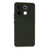 Xiaomi Redmi Note 13 Pro 5g Kılıf Nano İçi Kadife Silikon - Koyu Yeşil