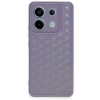 Xiaomi Redmi Note 13 Pro 5g Kılıf Petek Silikon Kapak - Lila