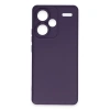 Xiaomi Redmi Note 13 Pro Plus Kılıf Nano İçi Kadife Silikon - Mor