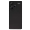 Xiaomi Redmi Note 13 Pro Plus Kılıf Nano İçi Kadife Silikon - Siyah