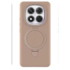 Xiaomi Redmi Note 14 Pro 4g Regal Magsafe Standlı Kapak - Çöl Titanyum