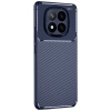 Xiaomi Redmi Note 14 Pro Plus Kılıf Auto Focus Karbon Kapak - Lacivert