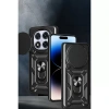 Xiaomi Redmi Note 14 Pro Plus Kılıf Pars Lens Yüzüklü Silikon - Yeşil
