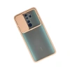 Xiaomi Redmi Note 8 Pro Kılıf Palm Buzlu Kamera Sürgülü Silikon - Pembe