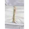 Xuping Zirkon Taşlı Gold Renk Kadın Bileklik 5886