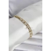 Xuping Zirkon Taşlı Gold Renk Kadın Bileklik - TJ-BB8434