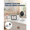 Yakınlaştırma Özellikli Gece Görüşlü Bebek İzleme Kamerası Yeni Nesil