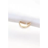 Yassı Gold Renk Ayarlanabilir Yüzük - TJ-BYK3101