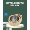 Yeniden Doldurulabilir Çakmaklı Küllük Dayanıklı Yapı