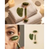 Yeşim Taşı Yüz Bakım Seti Çift Başlıklı Roller ve Gua Sha