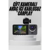 Yol Kayıt Araç Kamerası HD DVR 3 Kameralı 2.0in Ekranlı Ön İç Arka