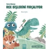 Yru Dinozor Rex Dişlerini Fırçalıyor