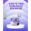 YXG10 Kablosuz Kulaklık – Bluetooth 5.4 Dokunmatik LED Ekranlı Şarj Kutusu