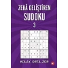 Zeka Geliştiren Sudoku 3 - Kolay - Orta - Zor