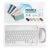 ZR20Km Beyaz Kablosuz Klavye Mouse Set