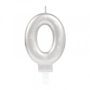 USLUCAN ALIŞVERİŞ 0 Rakamı Mum Gümüş Renk