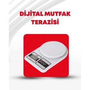 USLUCAN ALIŞVERİŞ 10 Kg Kapasiteli LCD Ekranlı Dijital Mutfak Tartıs