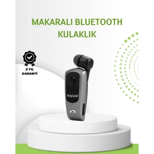 USLUCAN ALIŞVERİŞ 10 Saat Konuşma Süreli Klipsli Bluetooth Kulaklık