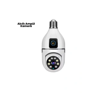 USLUCAN ALIŞVERİŞ 1080P WiFi Ampul Kamerası