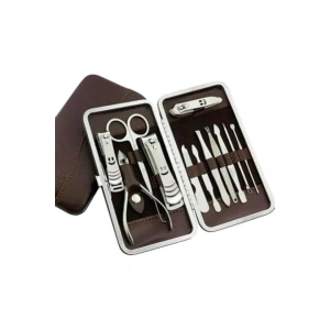 USLUCAN ALIŞVERİŞ 12 Parça Manikür Pedikür Seti