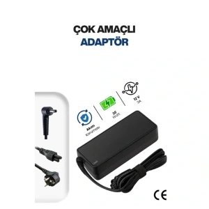 USLUCAN ALIŞVERİŞ 12V 3A 5.5 * 2.5mm 36W AC/DC Adaptör