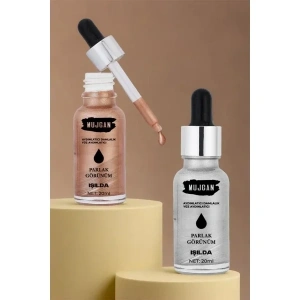 USLUCAN ALIŞVERİŞ 2li Damlalık Şişeli Likit Aydınlatıcı Highlighter Seti