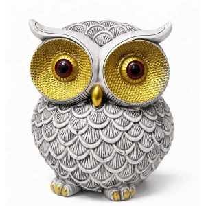 USLUCAN ALIŞVERİŞ 20x15 cm Polyester Baykuş Figürü