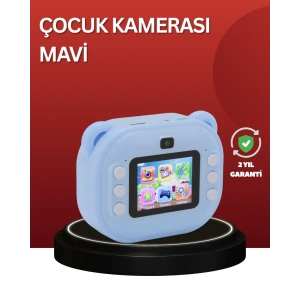USLUCAN ALIŞVERİŞ 24MP HD Şipşak Kamera – Termal Baskılı, Çift Lensli HD