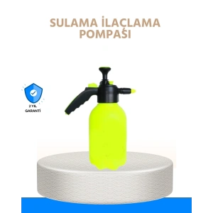 USLUCAN ALIŞVERİŞ 2L Bahçe ve Araç Temizlik Pompası Bakır Uçlu Basınçlı Sprey