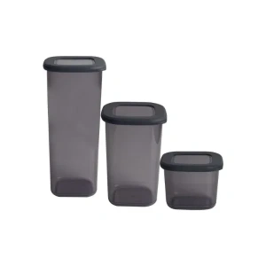 USLUCAN ALIŞVERİŞ 3 Boy Erzak Saklama Kabı