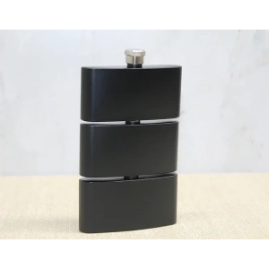 USLUCAN ALIŞVERİŞ 3 Katlı Paslanmaz Çelik Matara Siyah Renk