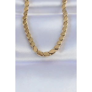 USLUCAN ALIŞVERİŞ 316L Çelik Gold Renk Arpa Model Kolye
