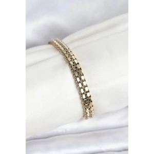 USLUCAN ALIŞVERİŞ 316L Çelik Gold Renk Kadın Bileklik