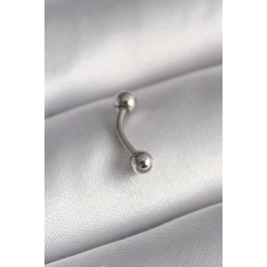USLUCAN ALIŞVERİŞ 316L Çelik Gümüş Renk Topçuk Model Piercing