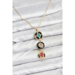 USLUCAN ALIŞVERİŞ 316L Çelik Vintage Model Kadın Kolye