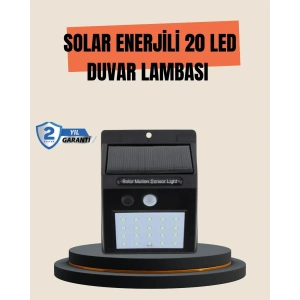USLUCAN ALIŞVERİŞ 4 Modlu Solar LED Bahçe ve Garaj Lambası