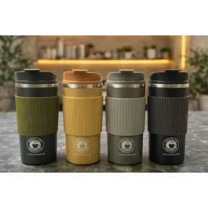 USLUCAN ALIŞVERİŞ 500 ml Paslanmaz Çelik Termos Mug Bardak